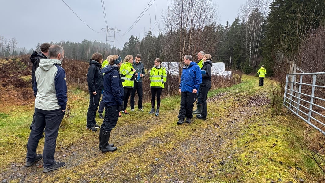 Befaring Eiker stasjon