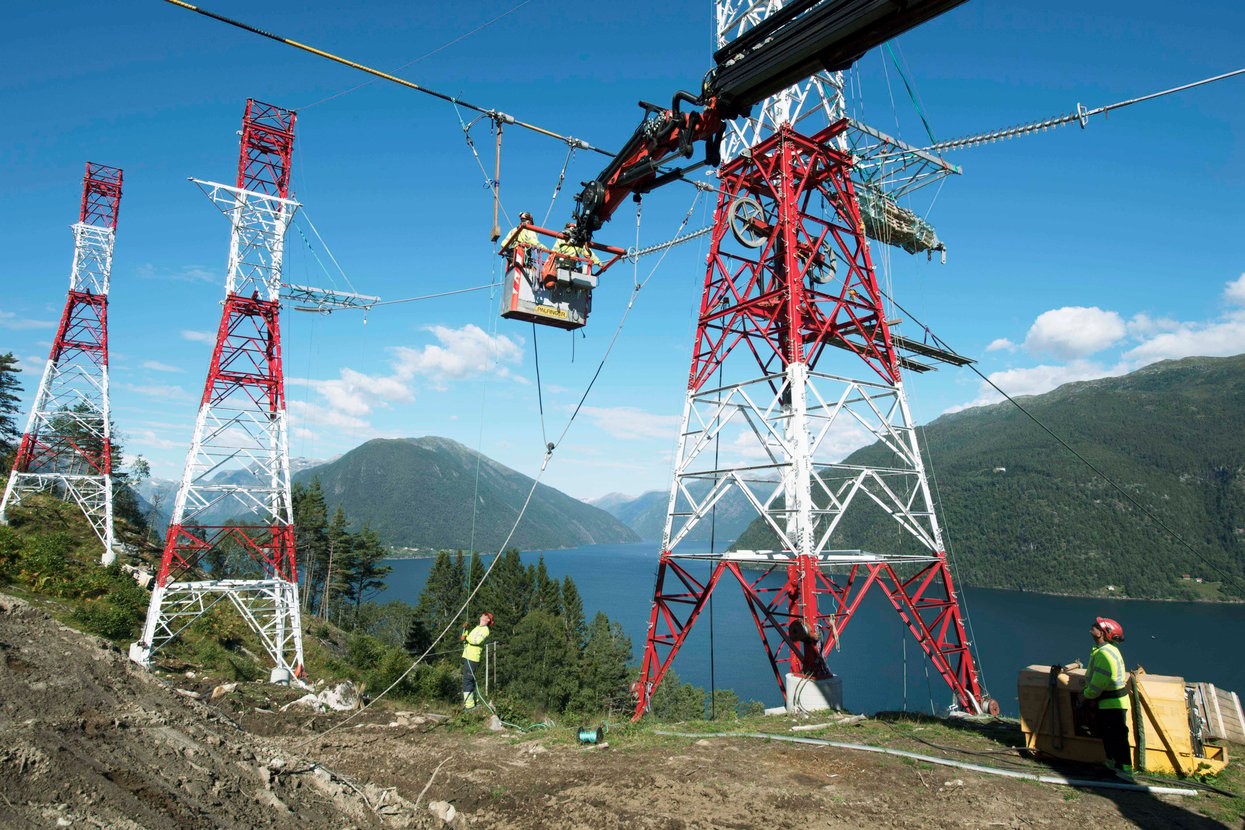 Arbeid med fjordspenn