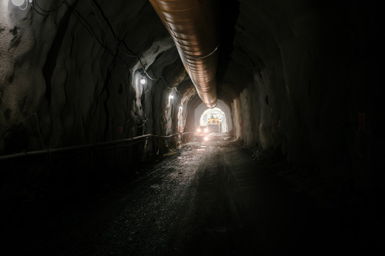 Bilde av en tunnel