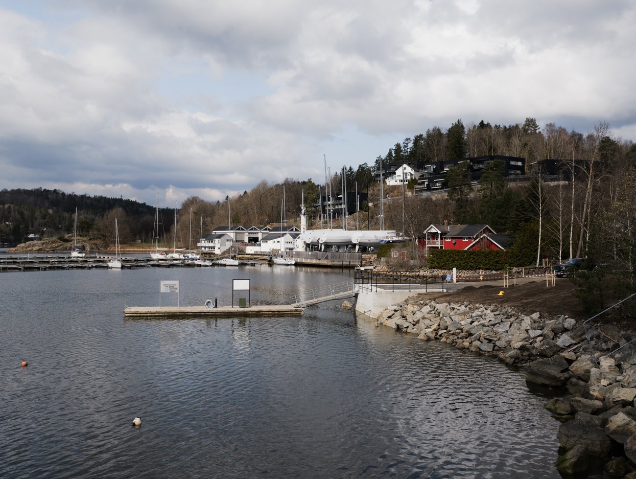 Bilder av sjø og land