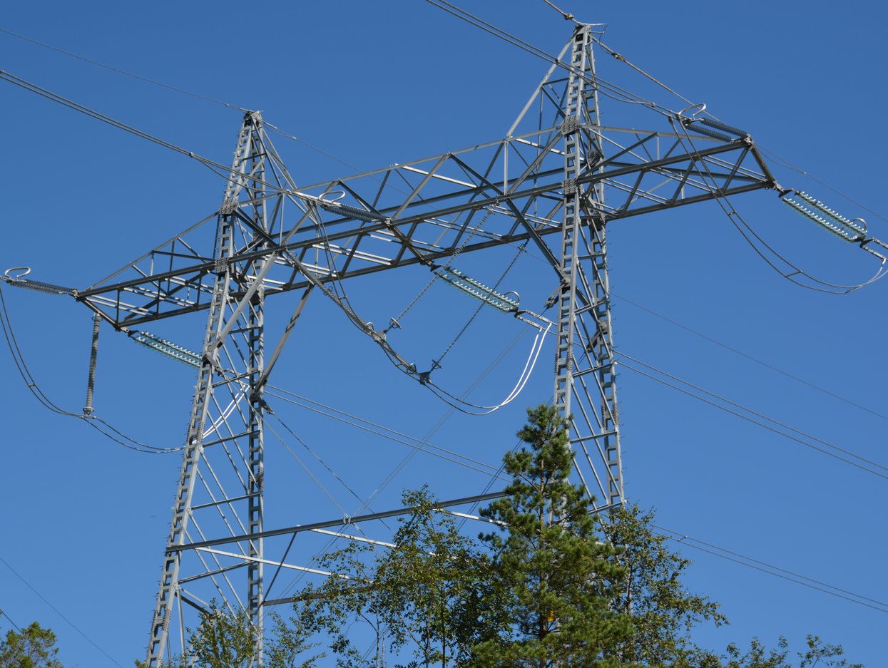 Illustrasjonsfoto av kraftmast.
