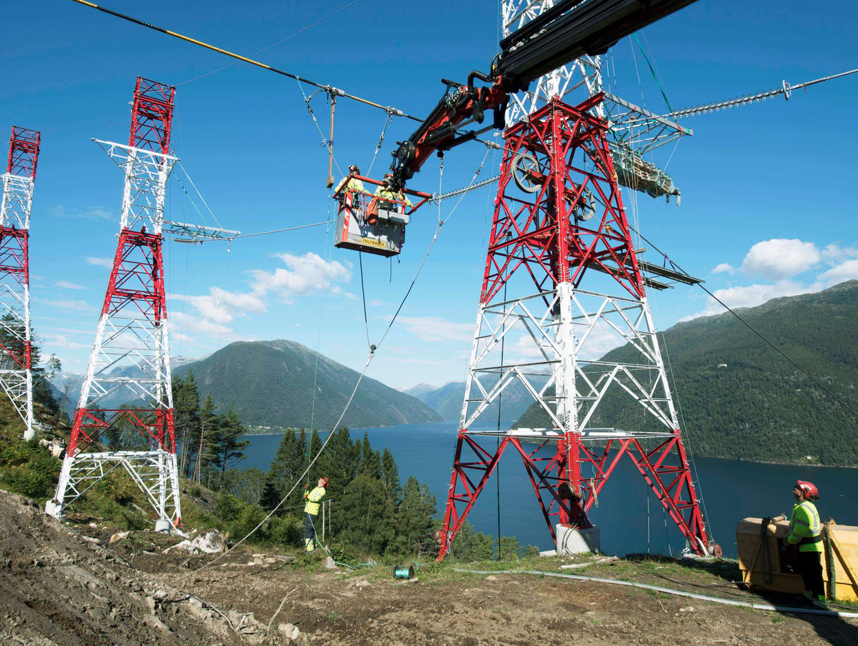 Arbeid med fjordspenn
