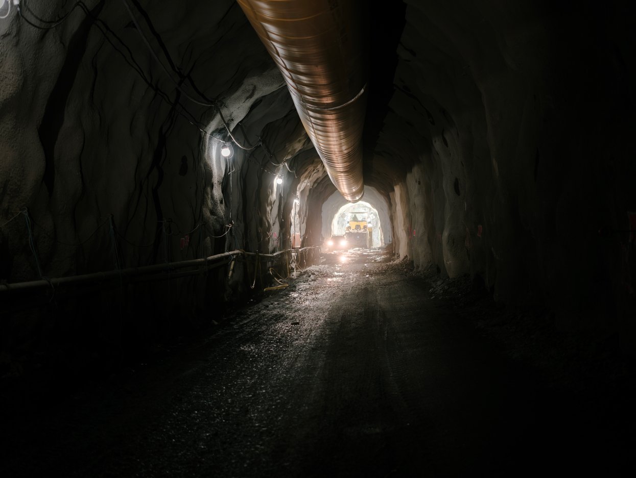 Bilde av en tunnel