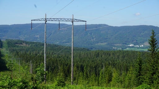 Mast ved Lillehammer