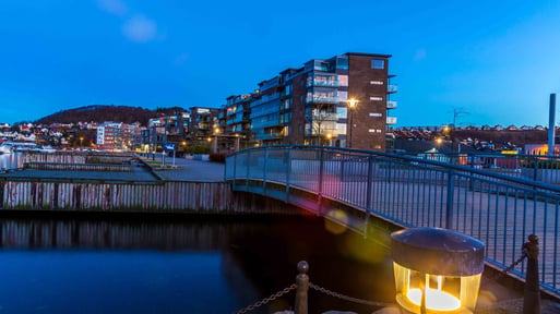 Foto som viser Sandnes i Sør-Rogaland