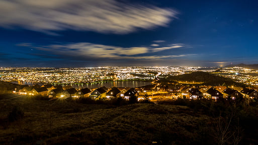 Residential area and landscape