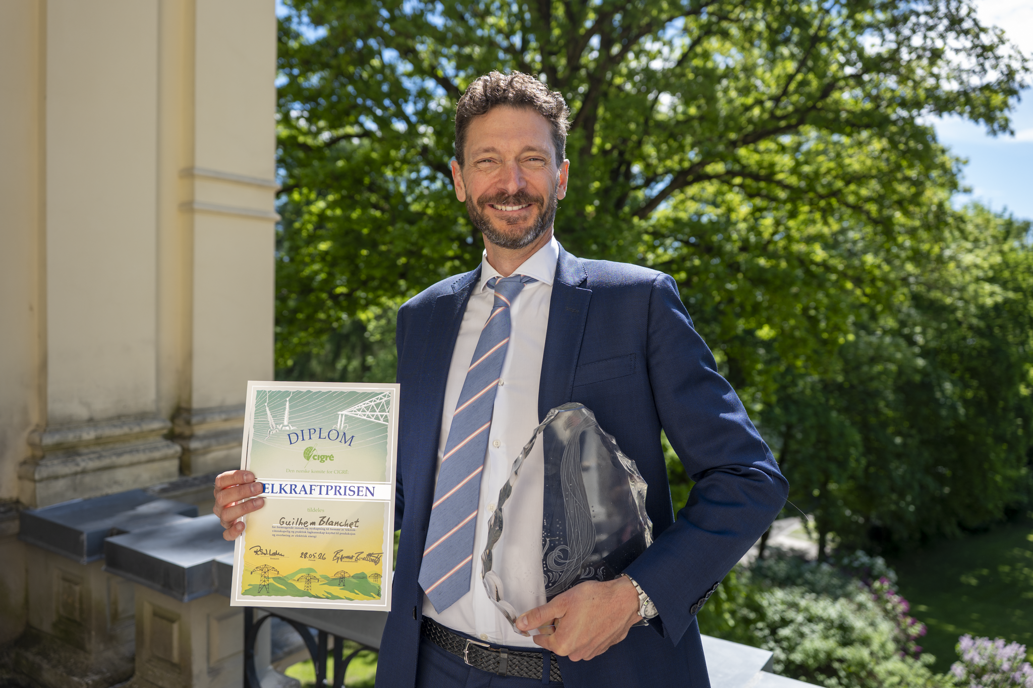 Bilde av prisuttdeling 