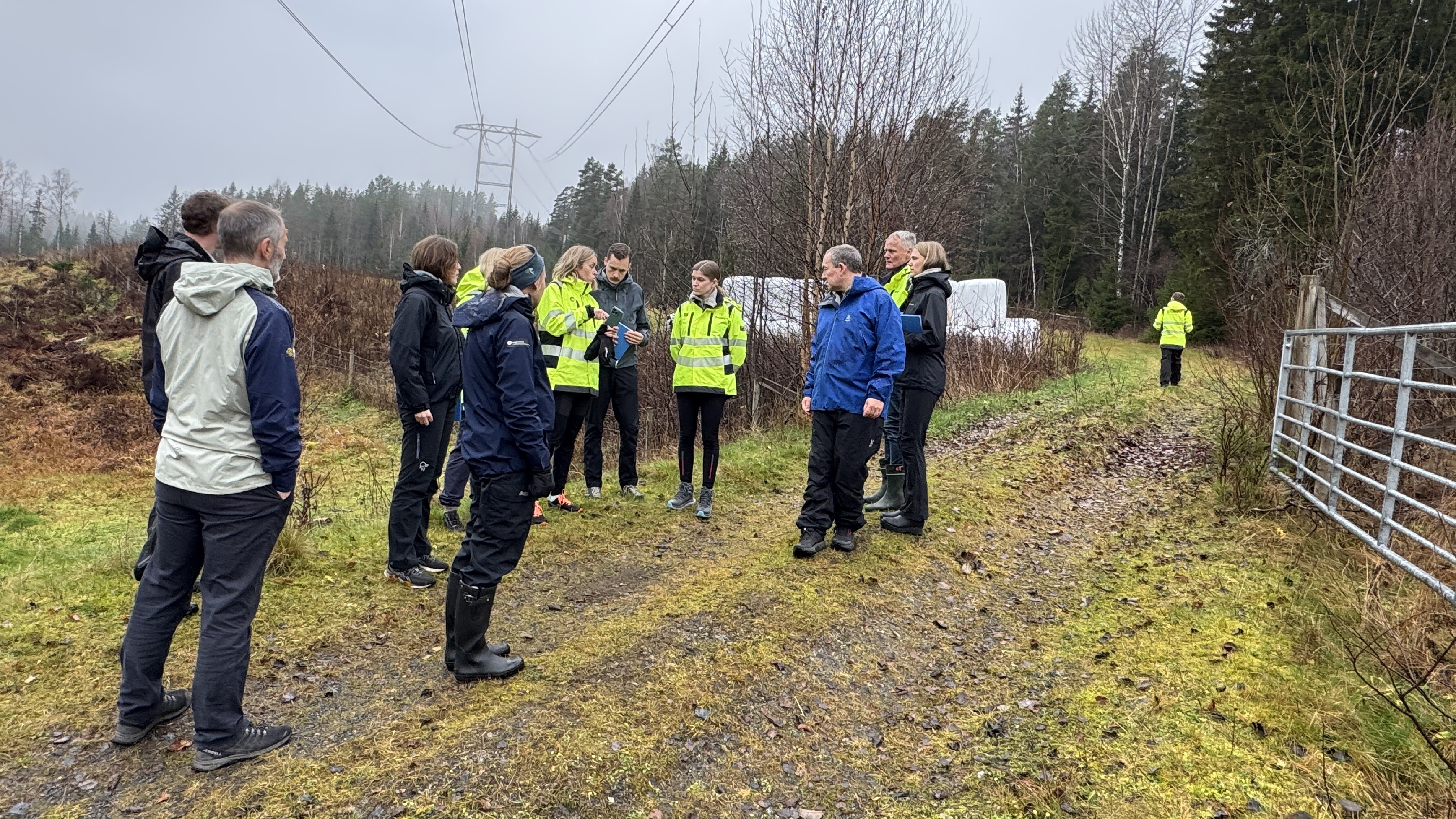 Befaring Eiker stasjon