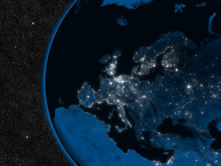 Europe by night