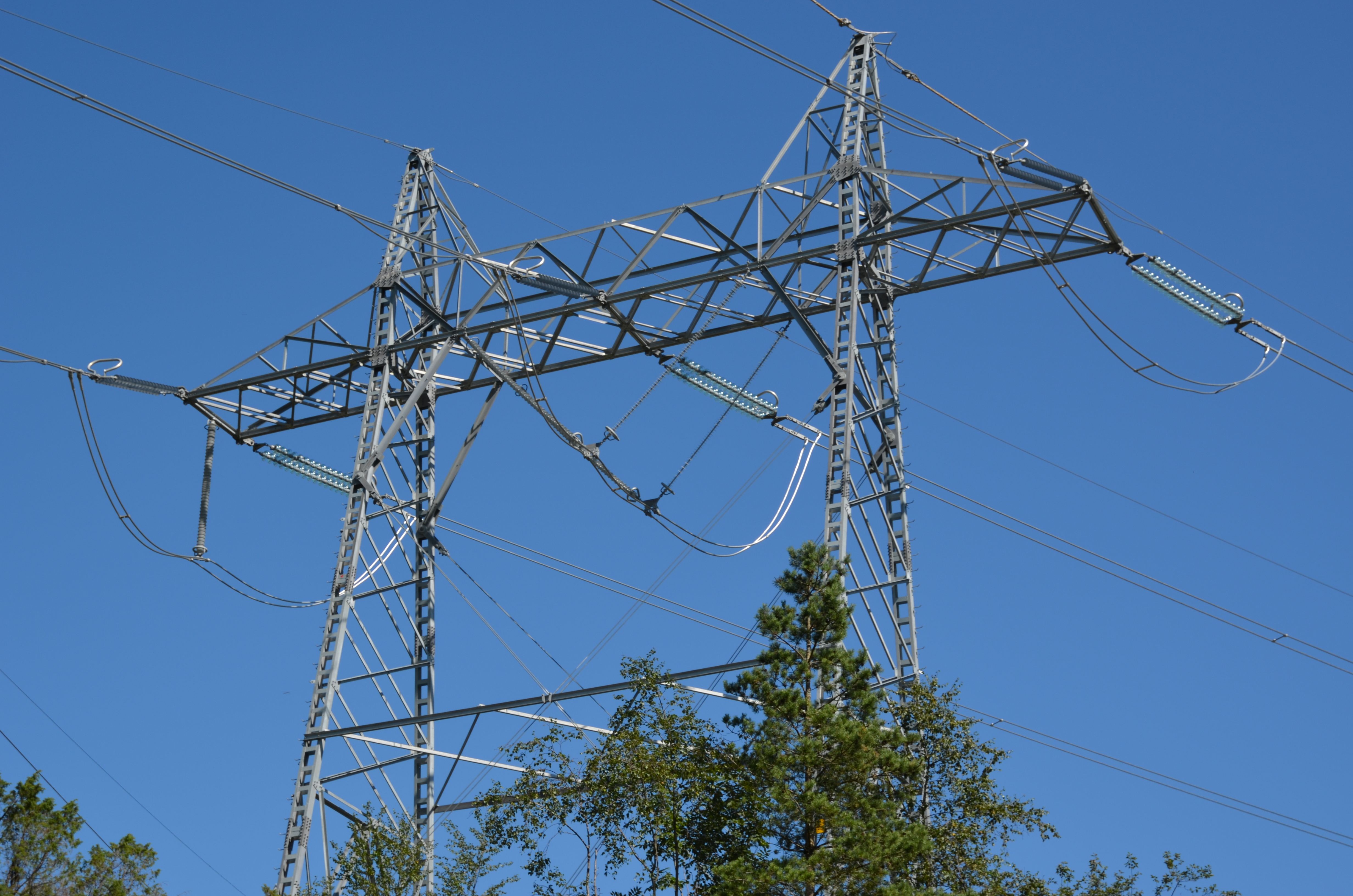 Illustrasjonsfoto av kraftmast.