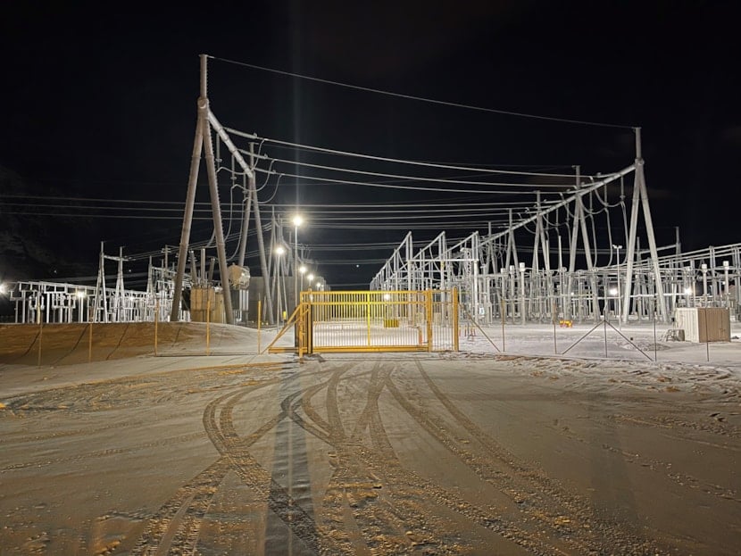 Skillemoen stasjon utenfor Alta