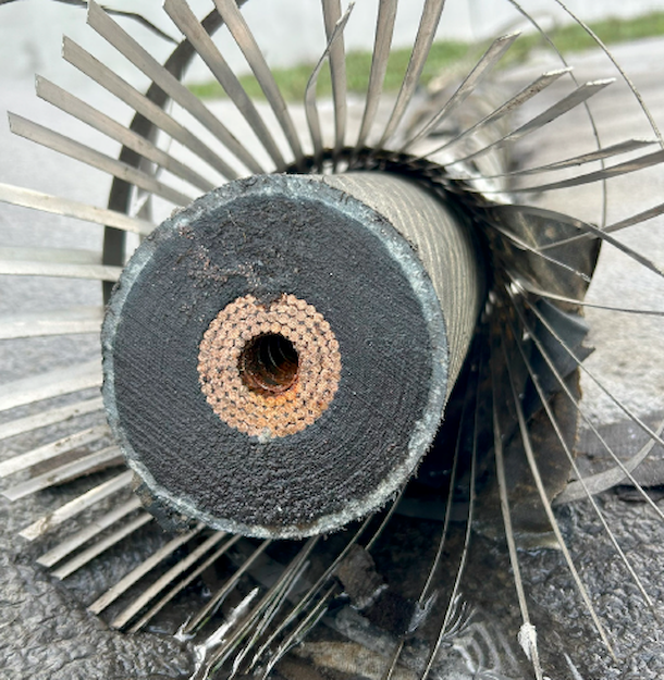 Bilde av en strømkabel