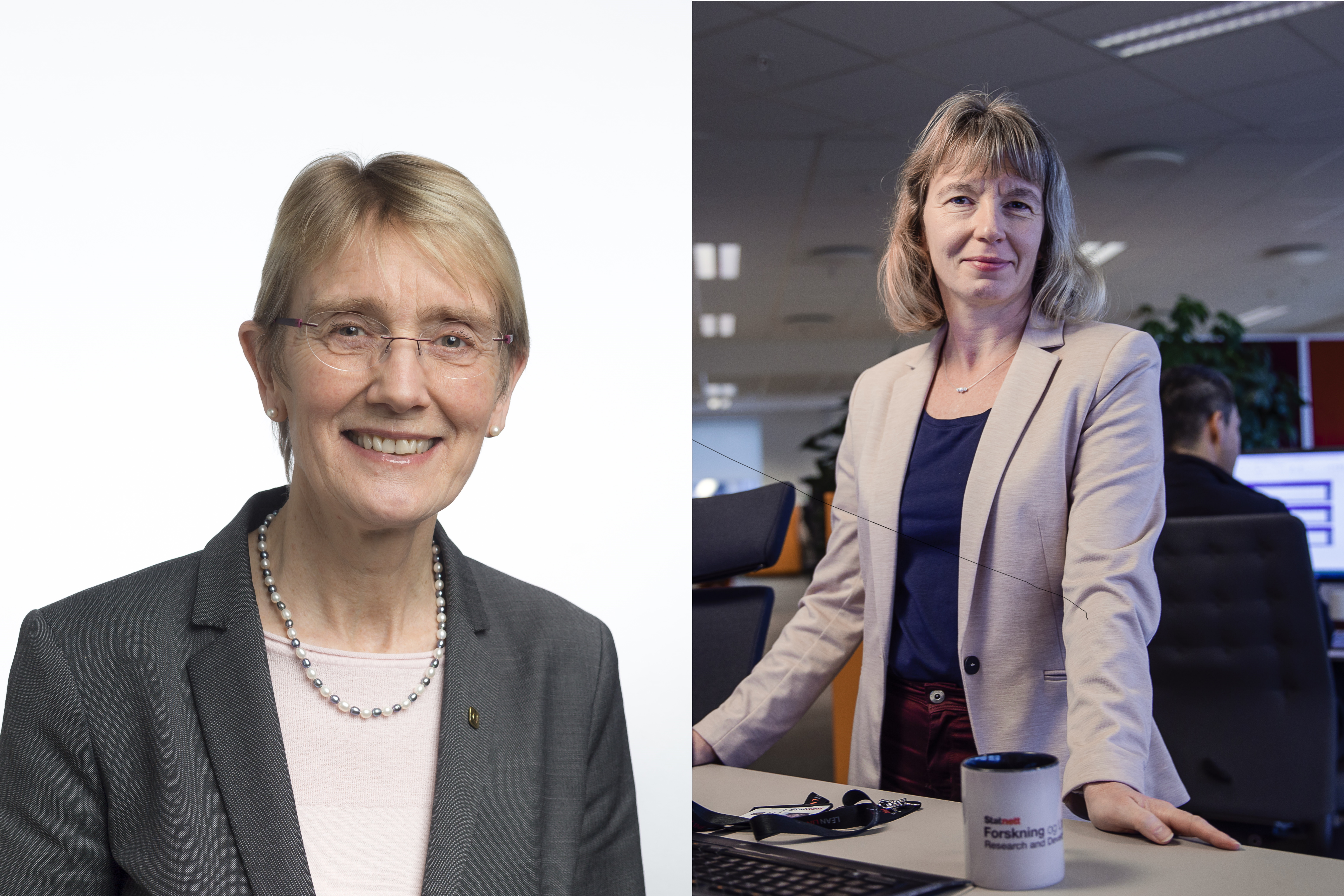 Portretter av Sonja og Anne