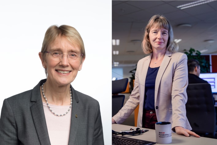 Portretter av Sonja og Anne