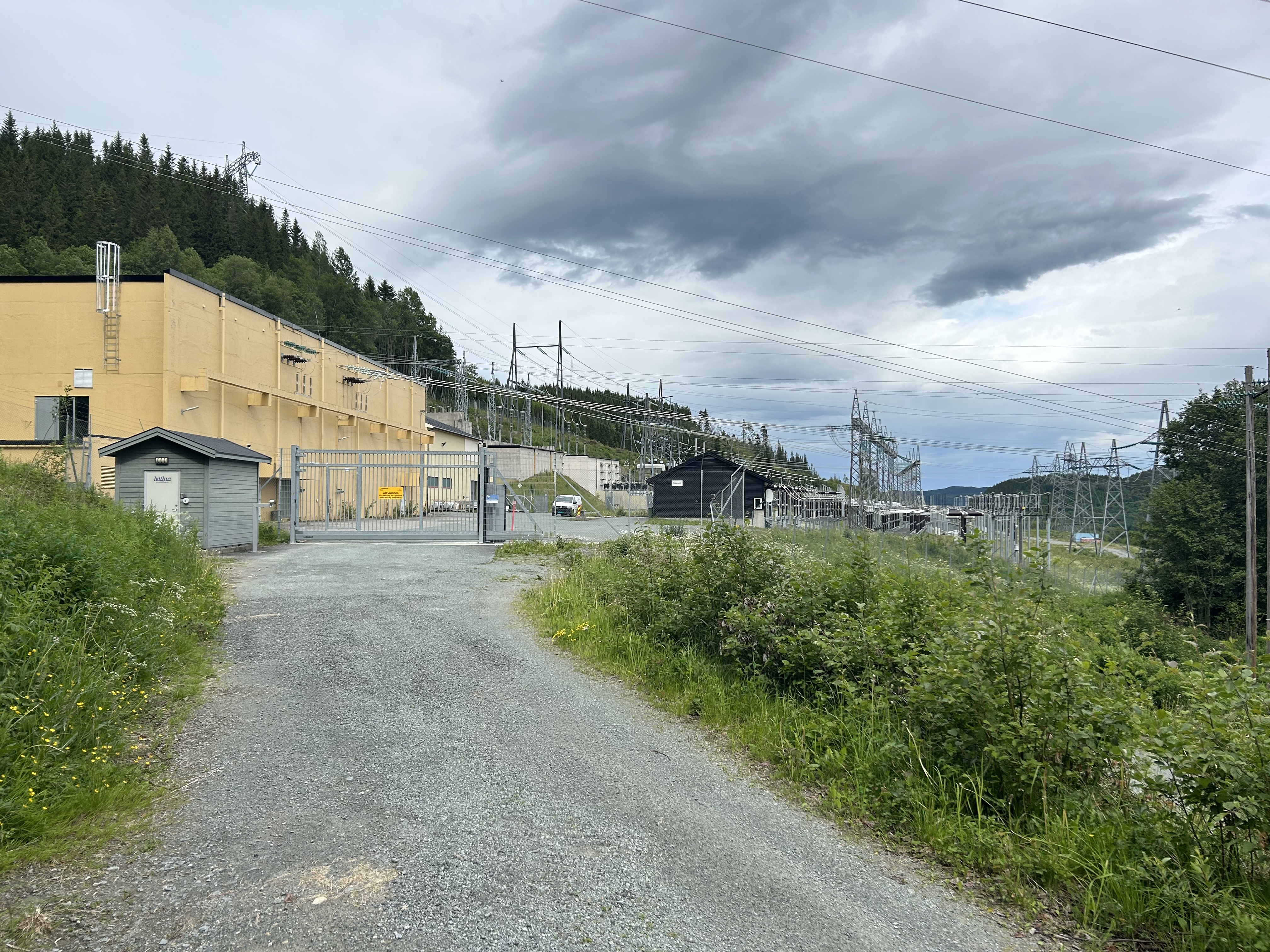 Bilde av Klæbu transformatorstasjon