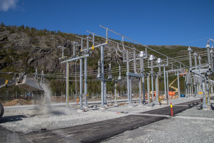 132 kV-anlegget ved Skillemoen transformatorstasjon er nå satt i drift.