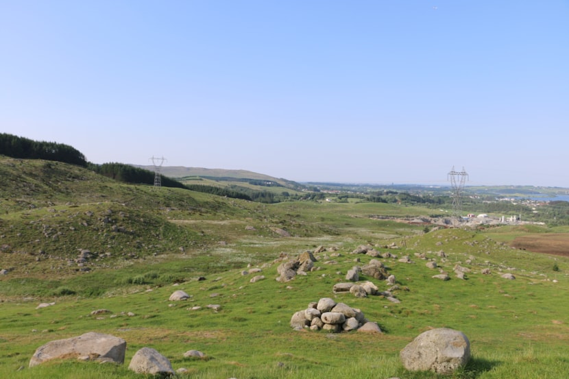 Tomta hvor Fagrafjell transformatorstasjon skal bygges.