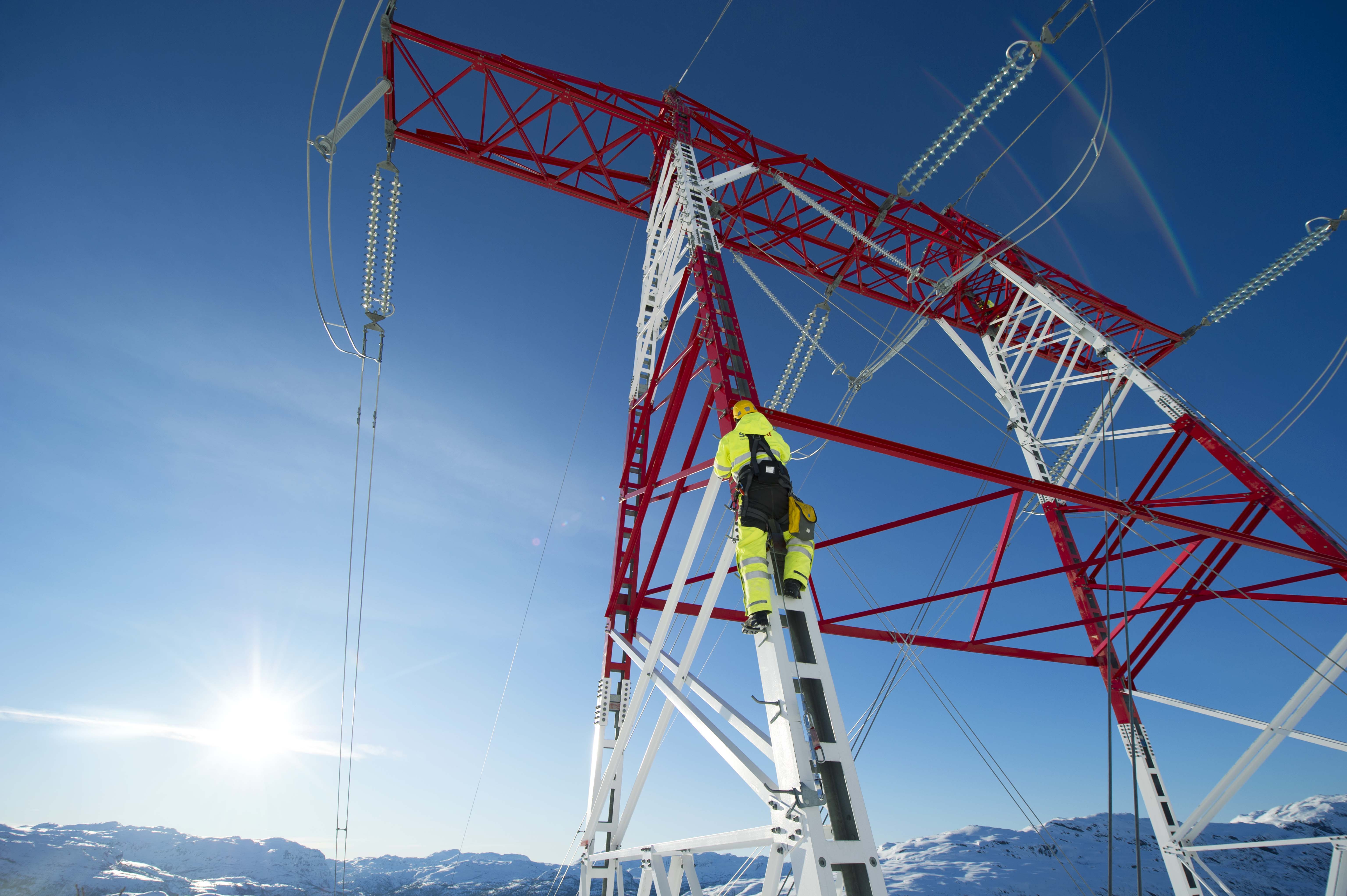 Illustrasjonsbilde, strømmast.