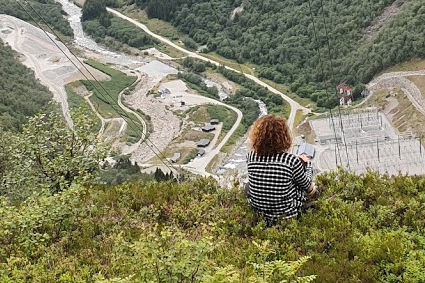 Bilde av datainnsamling ved en av Statnett sine stasjoner