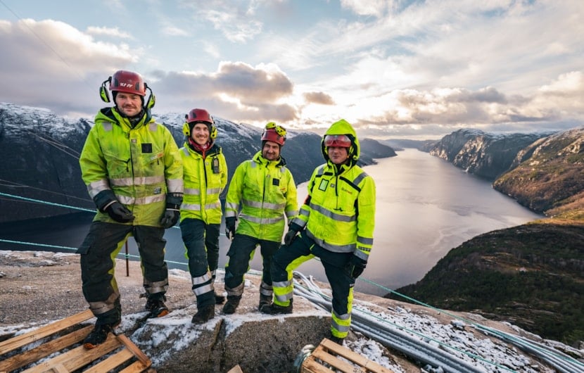 Bilde av ansatte i Statnett