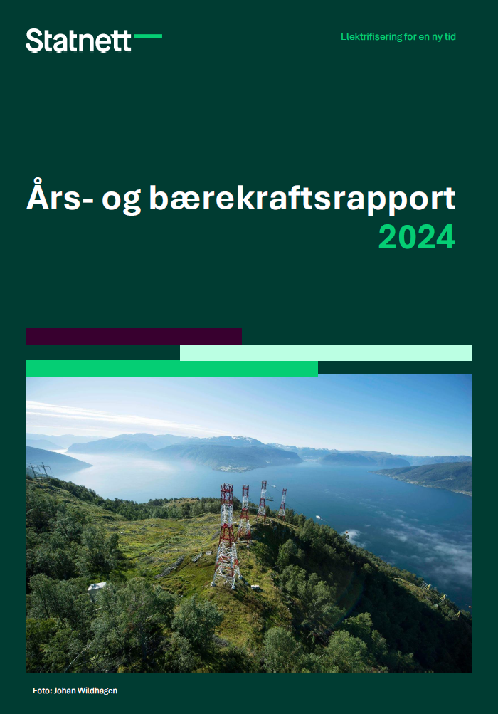 Illustrasjonsbilde av års- og bærekraftsrapporten 2024